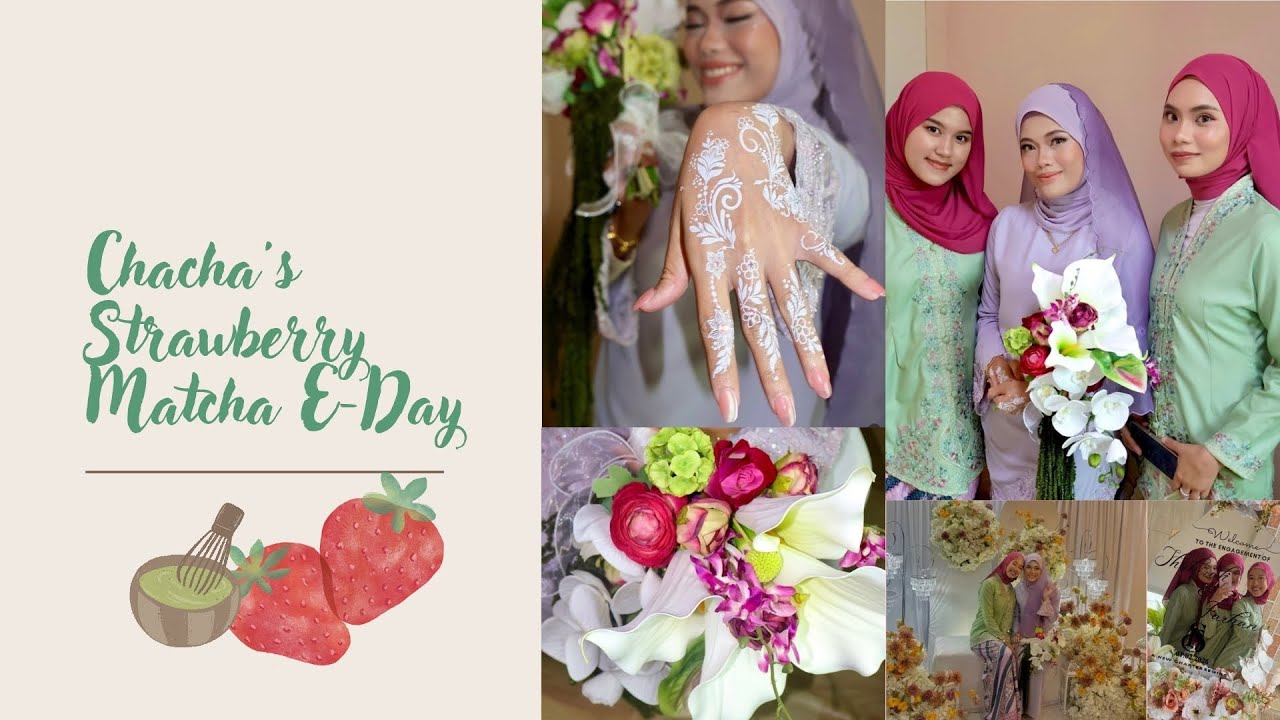 Diary Vlog: Chacha's Strawberry Matcha E-Day 🍓 🍵 