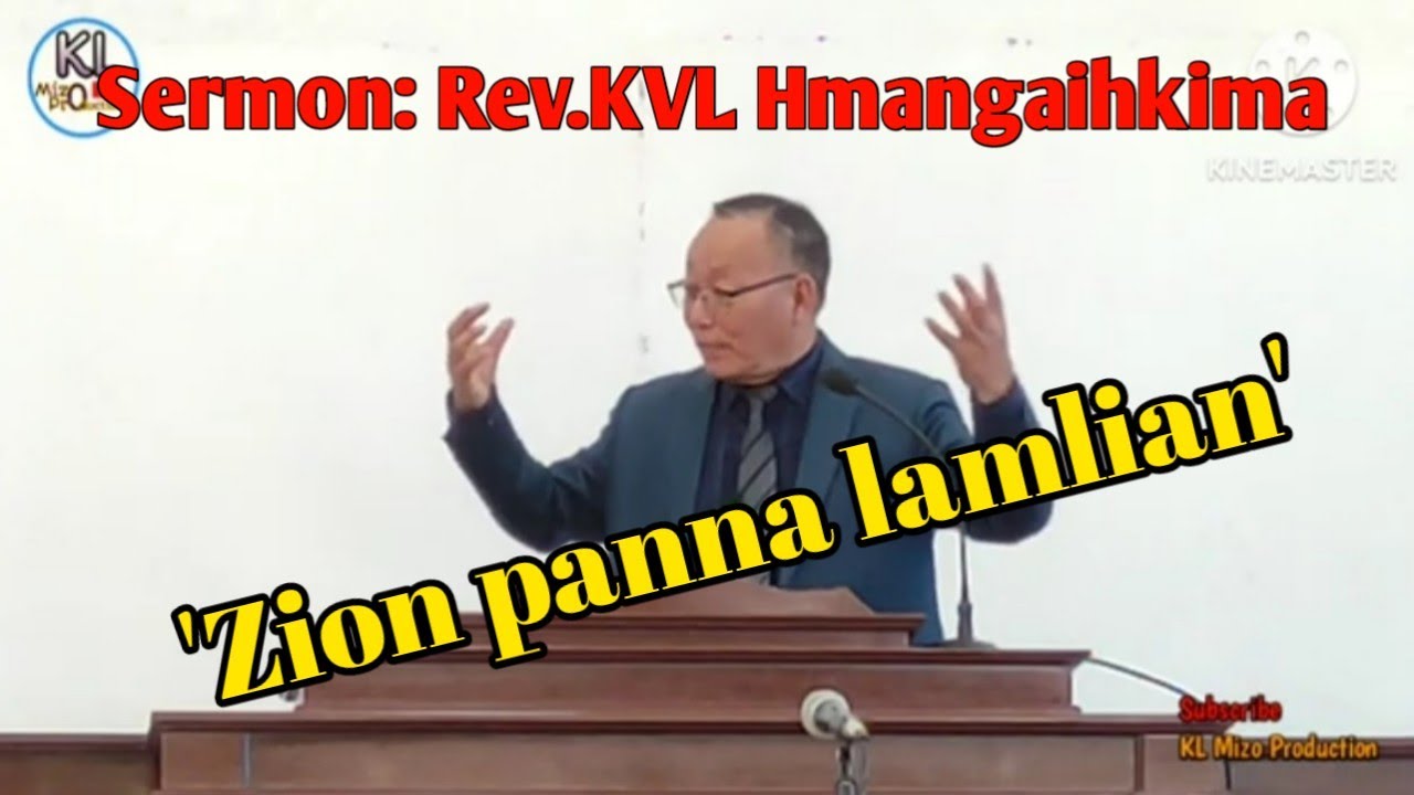 Rev. KVL Hmangaihkima Sermon ropui.(25.9.2023)