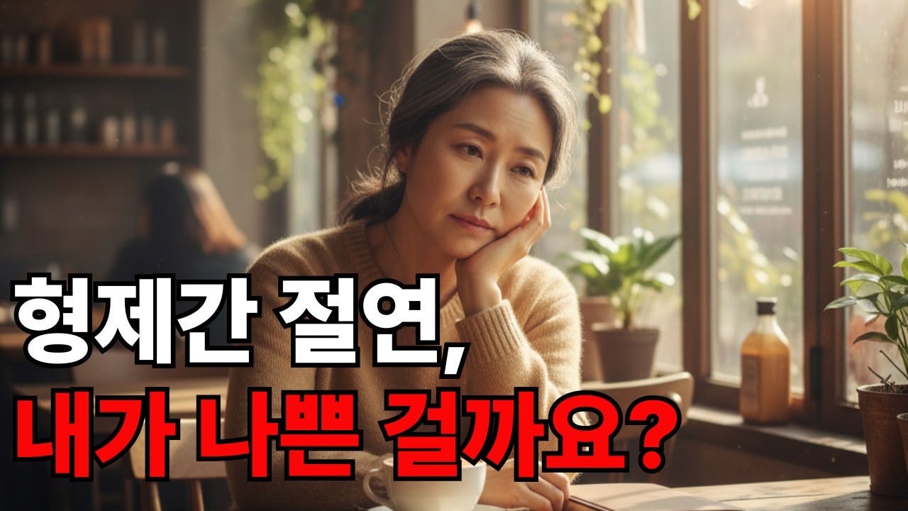 가족이라는 이름의 감옥: 형제간 경제적·정서적 착취에서 벗어나는 법