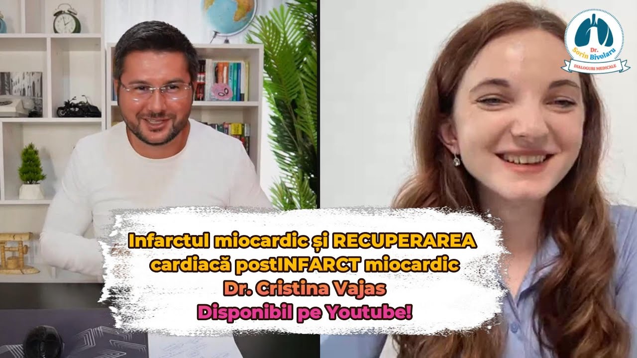 INFARCTUL miocardic și RECUPERAREA cardiacă postINFARCT - Dr. Crisitina Vajas
