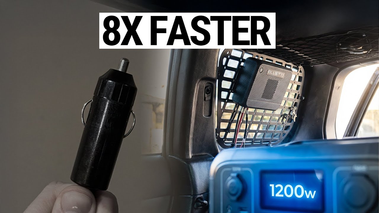 Установка зарядного устройства BLUETTI Charger 2: Идеальное увеличение мощности вашего Subaru до ...