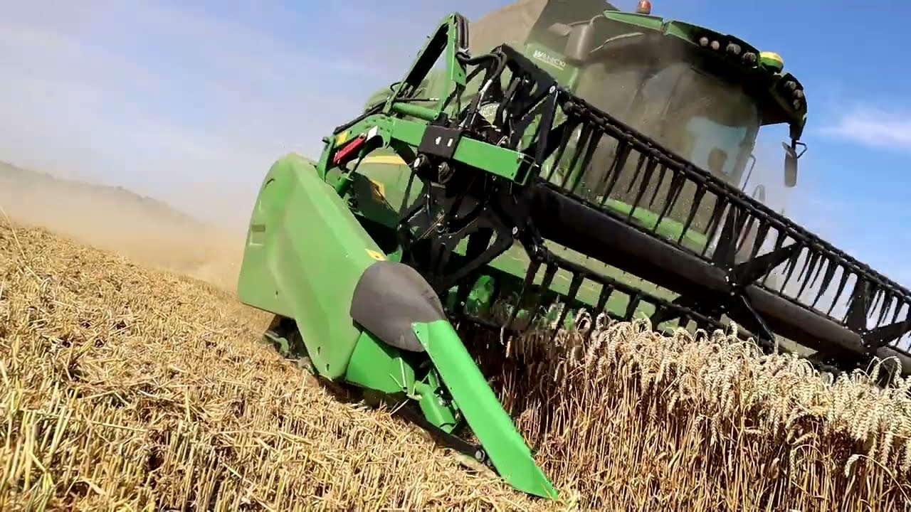 GR Frydrych - Żniwa 2025 - John Deere T560i Hillmaster / 6145 R / 6630 P ( Podkarpacie )