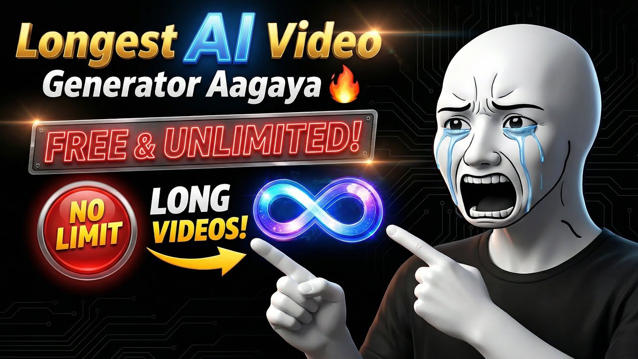 Longest Al Video Generation is here ( FREE & UNLIMITED ) @CreatorGuideWojak