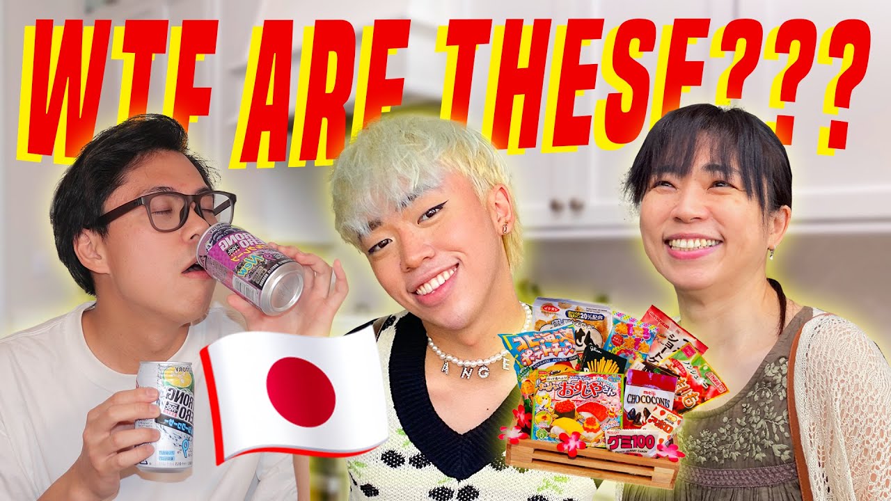 The BEST Japanese Snacks Taste Test *funny lol* | worldofxtra