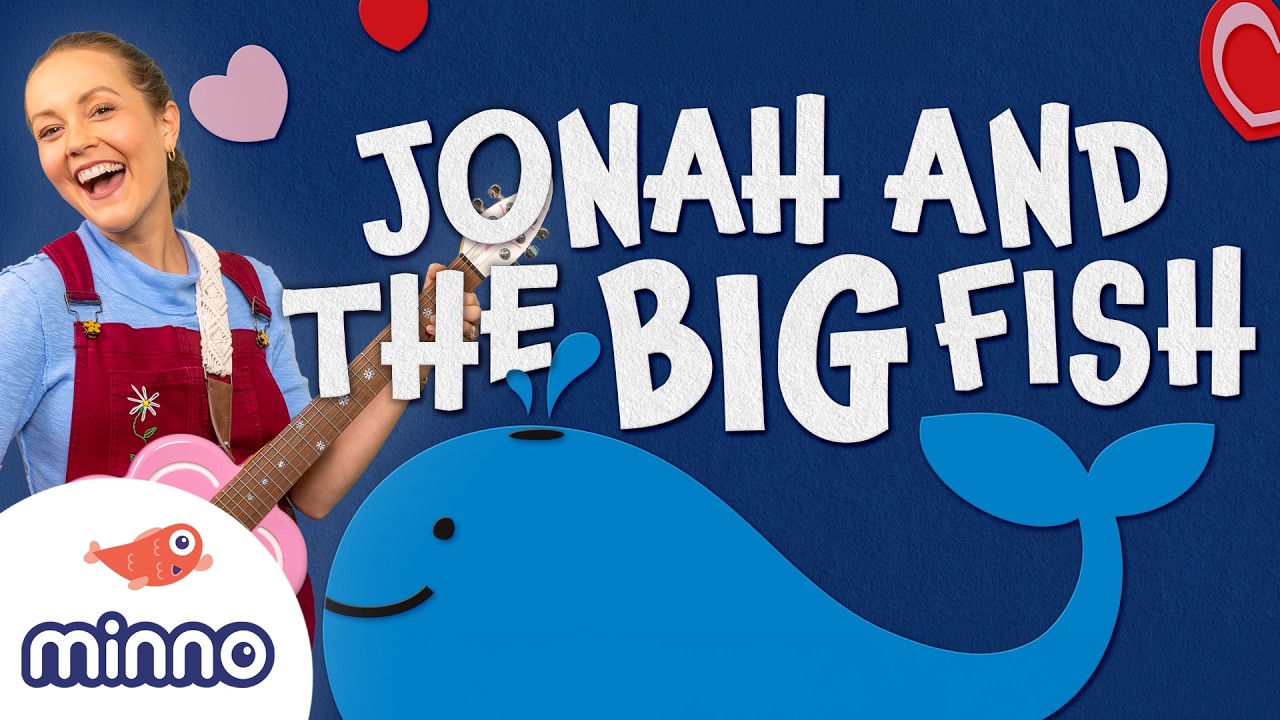 Jonah and the Whale 🐳 | Learn Kids Christian Songs 🌼 God's Greenhouse 🌼