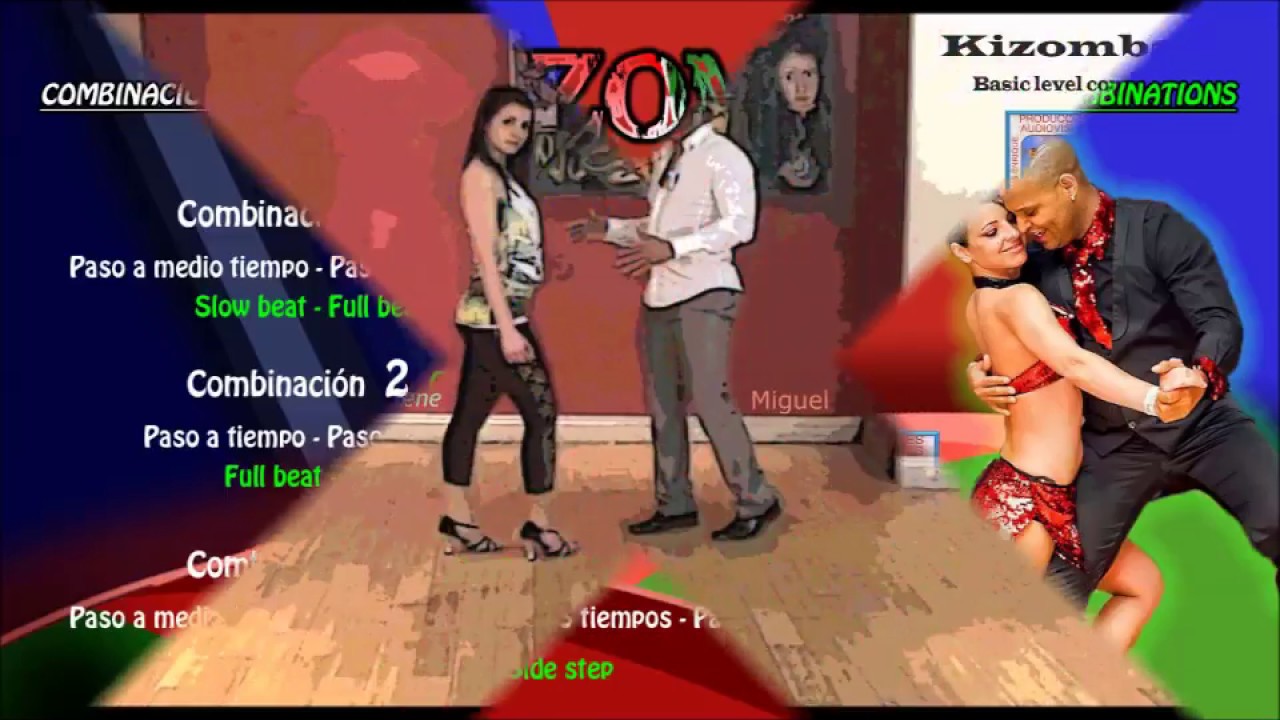 Chapter. 03-11. Double step- Kizomba- Basic level. English