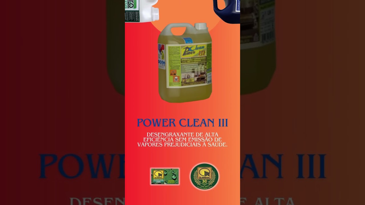 SELO VERDE - LINHA QUIMINAC - OS MAIS MODERNOS PRODUTOS DE LIMPEZA