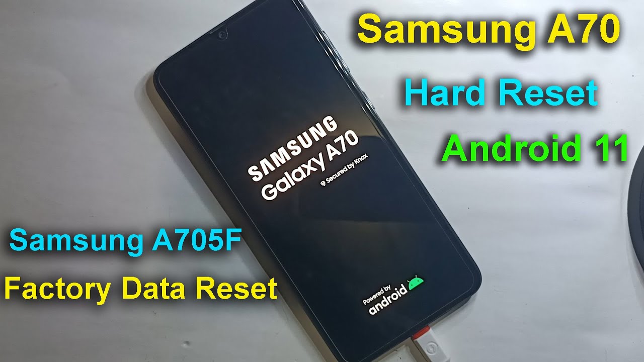 How To Hard Reset Samsung Galaxy A70 || Samsung A705F/A70s Factory Data Reset Not Work Fixed 2021