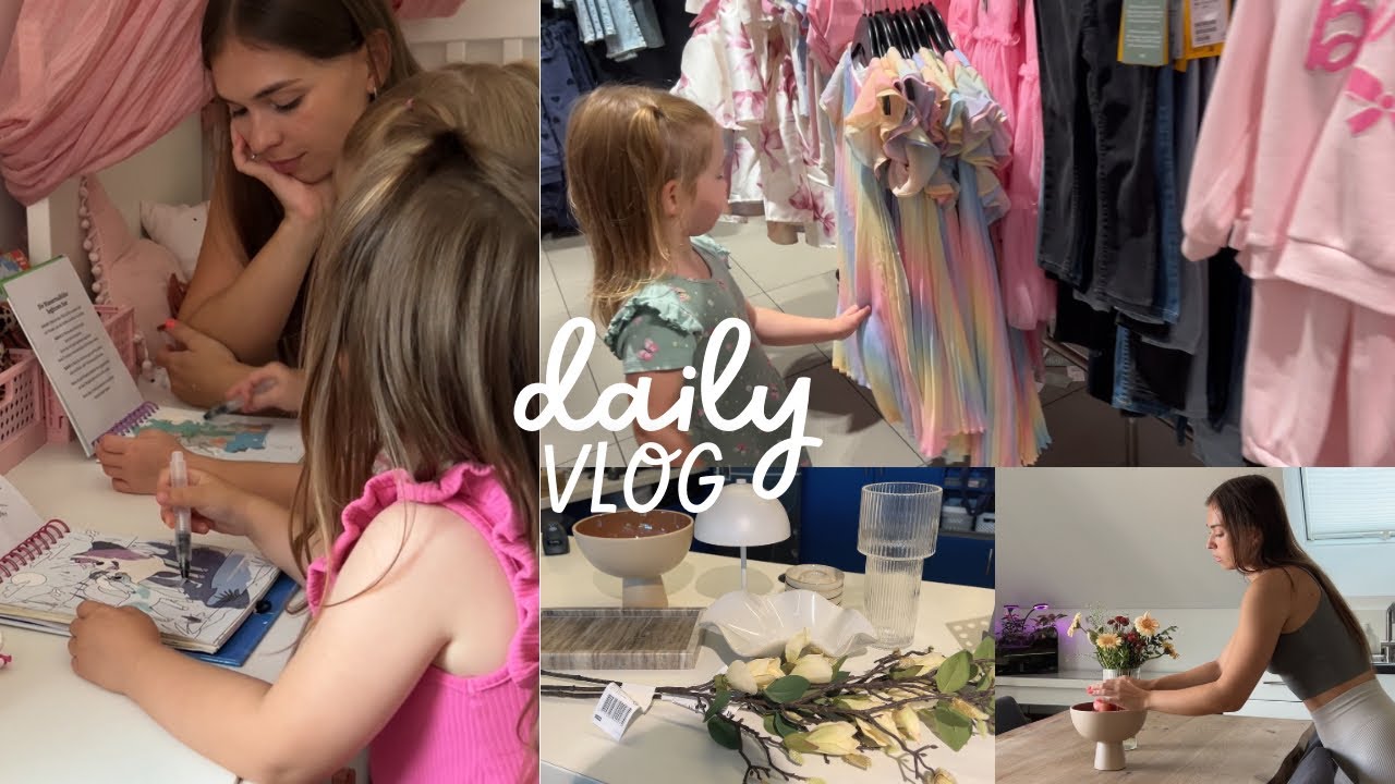 mami alltag 💗 | kitaferien 👧👧| shopping haul ✨| lifeofbinii