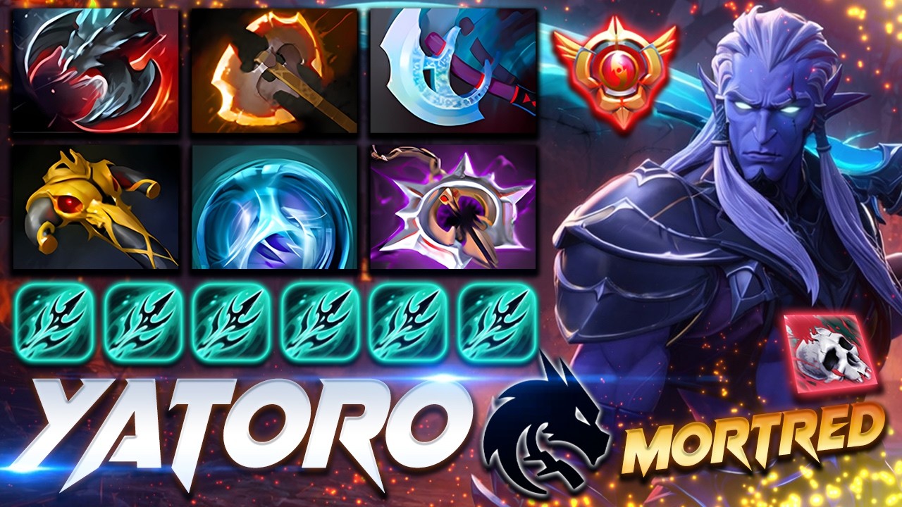 Yatoro Phantom Assassin - MORTRED - Dota 2 Pro Gameplay [Watch & Learn]