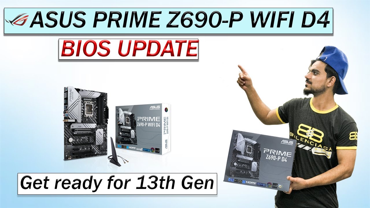 ASUS PRIME Z690-P WIFI D4 BIOS UPDATE