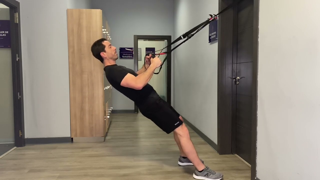 Colocación y uso del Trx para entrenar en casa