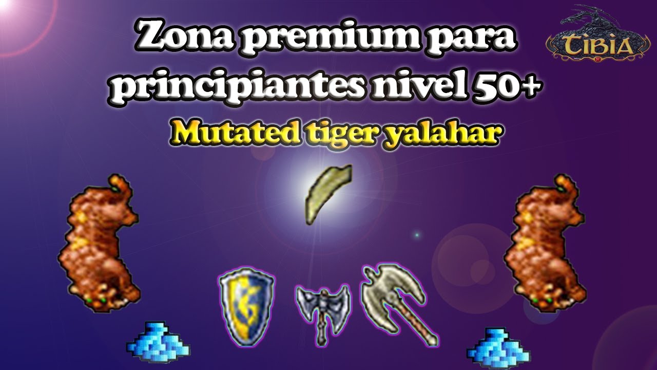 METODO PARA SACAR DINERO CUANDO SOY PREMIUM POR PRIMERA VEZ // MUTATED TIGER YALAHAR // TIBIA JOSEMI