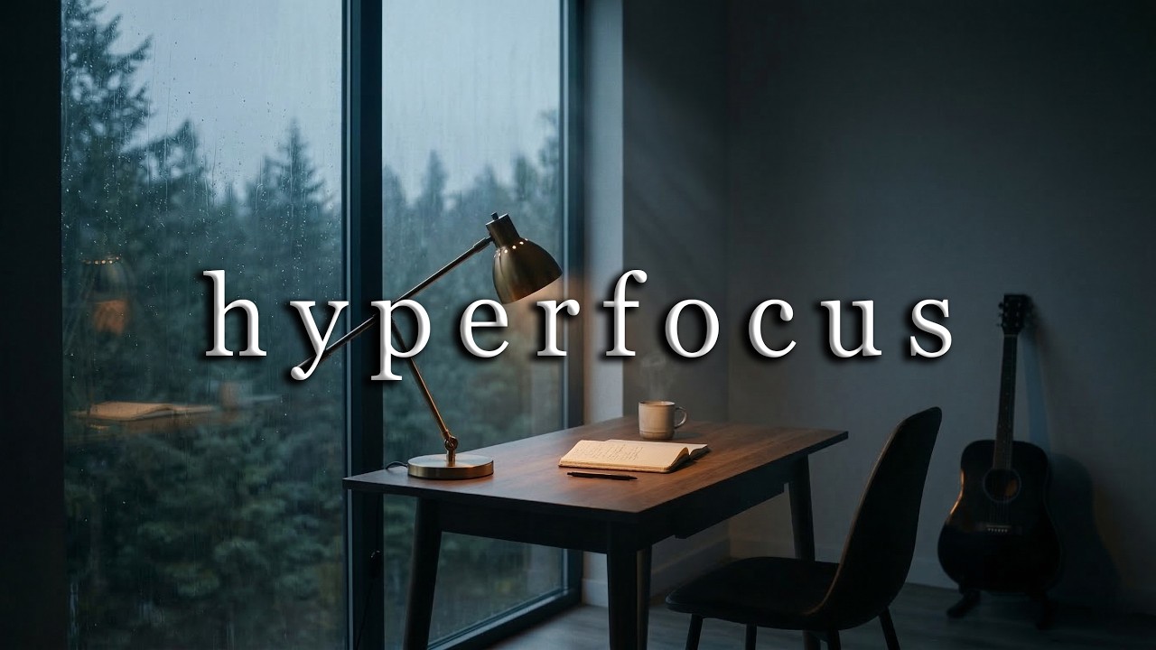 Hyperfocus Like a CEO | Slow Sad Music for Deep Focus & Work 🌧️