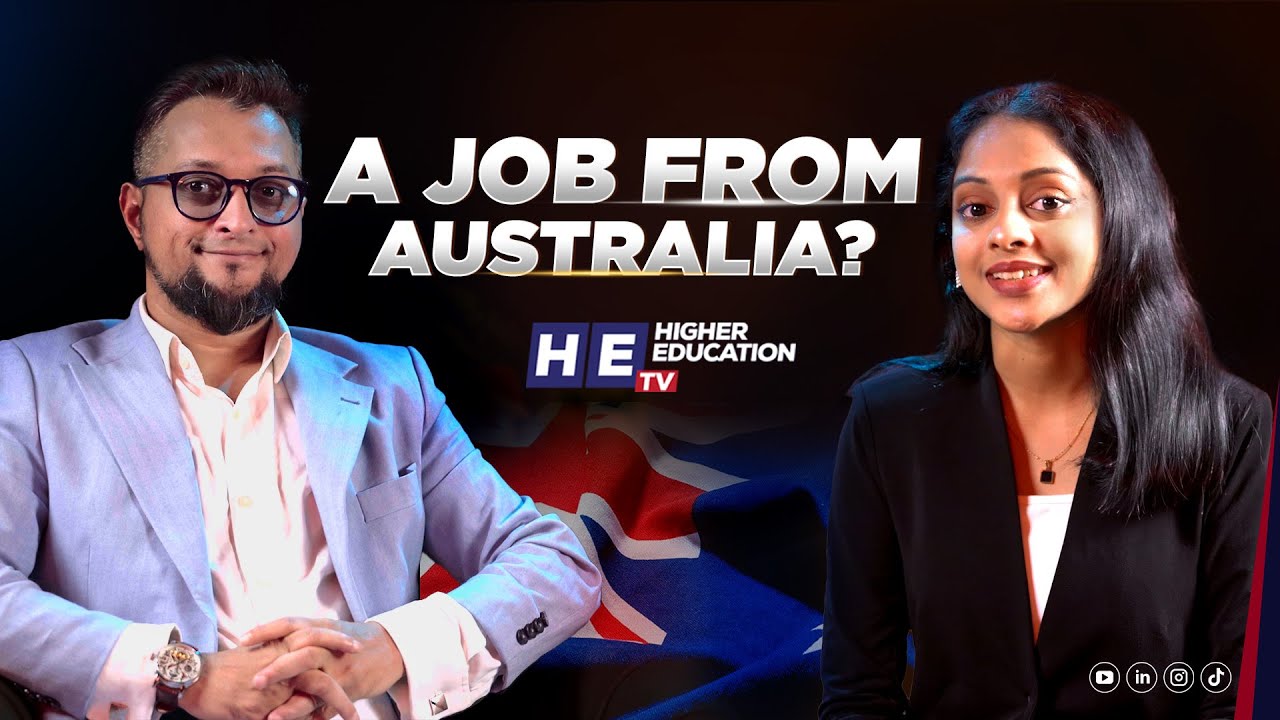 Australian Qualifications & Job Pathways for Sri Lankans | Higher Education TV