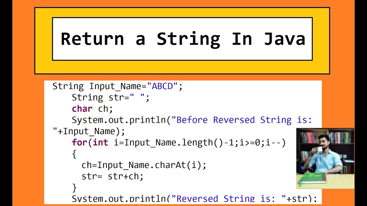 How to Return a String in JAVA using simplest way #Java #Interview #sdet
