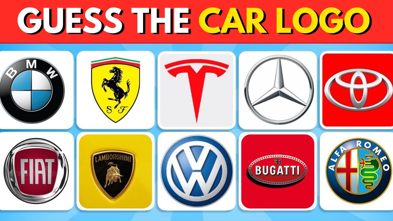 Guess The Car Logo Quiz | Easy, Medium, Hard and Impossible