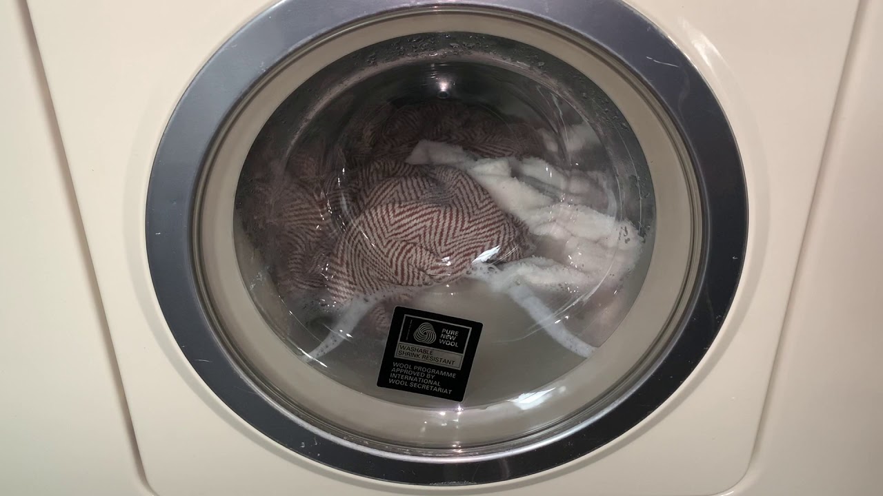 Hoover logic 1300 washer dryer A8554 program D