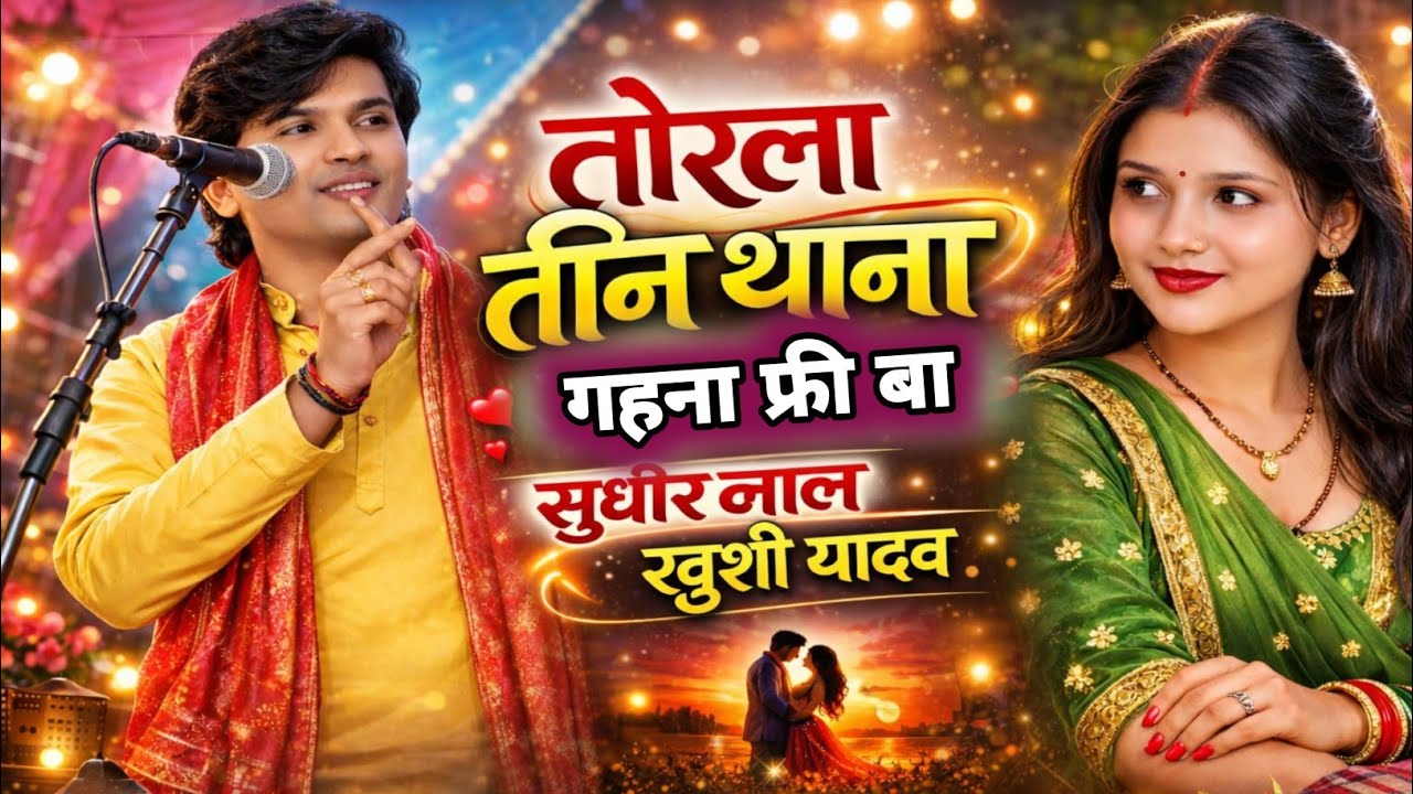 तोरला तीन थान गहना फ्री बा | सुधीर लाल यादव & खुशी यादव | Bhojpuri Superhit Song 2026