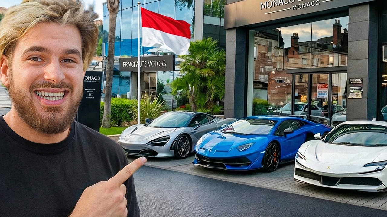 SUPERCAR SHOPPING ÎN MONACO!! (Pe Fugă Ep. 5)