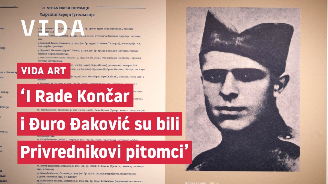 VIDA art - Životna škola slavnih Srba, zanatlija, narodnih heroja