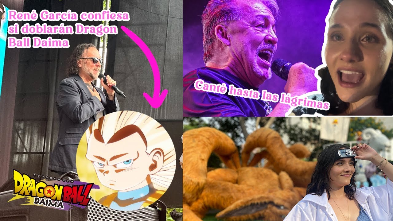 RENÉ GARCÍA CONFIESA SI DOBLARÁN DBD. CONCIERTO DE ADRIÁN BARBA Y CÉSAR FRANCO FAN FEST 2025 LIMA