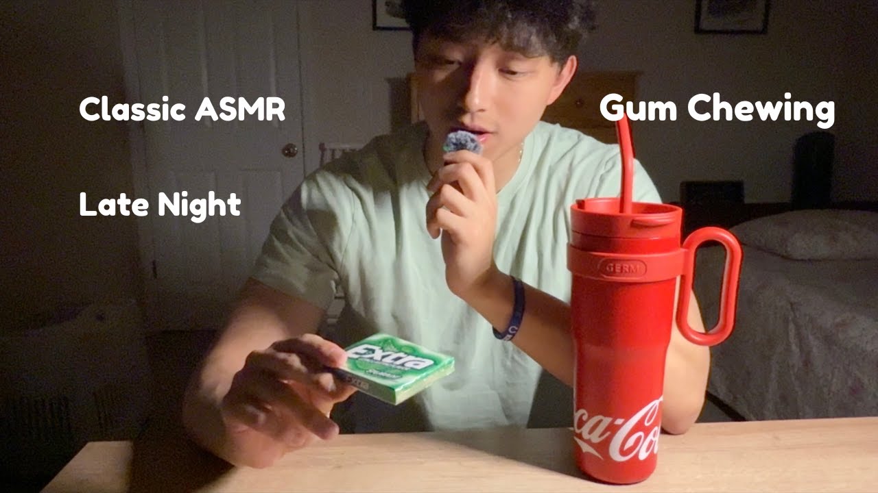 ASMR | Жевание жвачки + болтовня