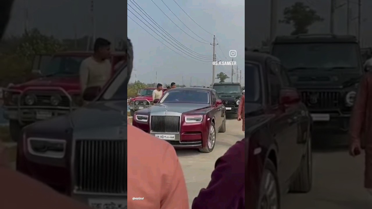 Bashundhara Group Entry 🇧🇩 #dhaka #luxurylifestyle #bashundharagroup #bangladesh #anvir #supercars