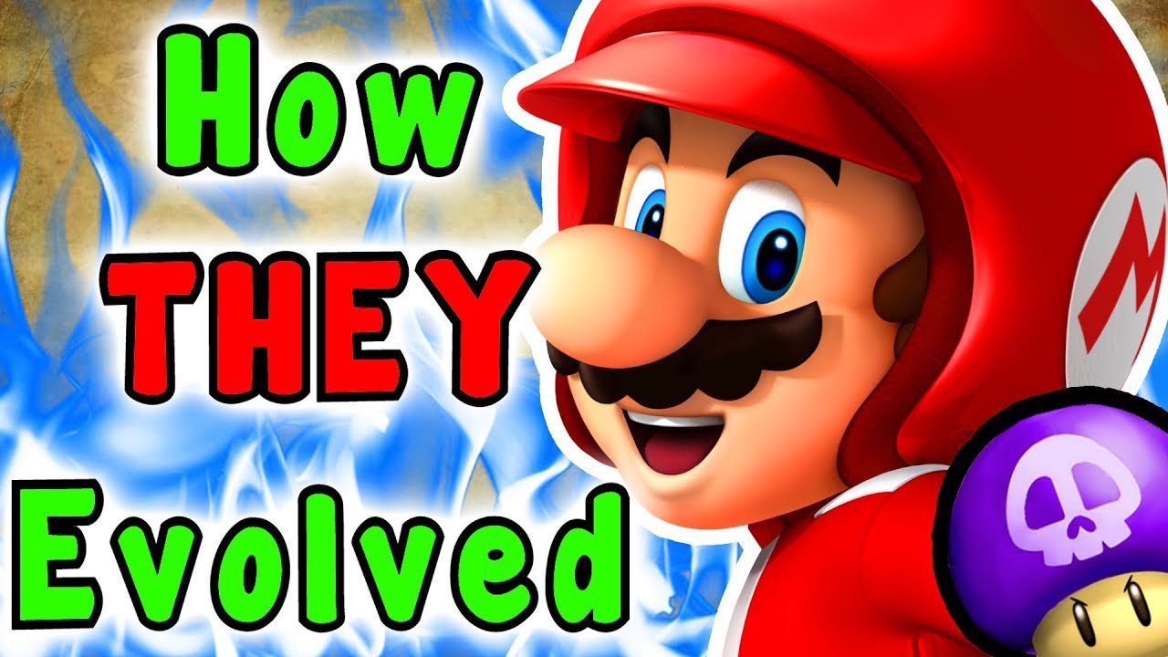 Super Mario - Evolution Of ALL MUSHROOM Power Ups (1985 - 2018)