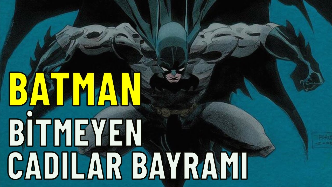 FİLMLERE İLHAM VEREN ÇİZGİ ROMAN // Batman Bitmeyen Cadılar Bayramı #batman #çizgiroman