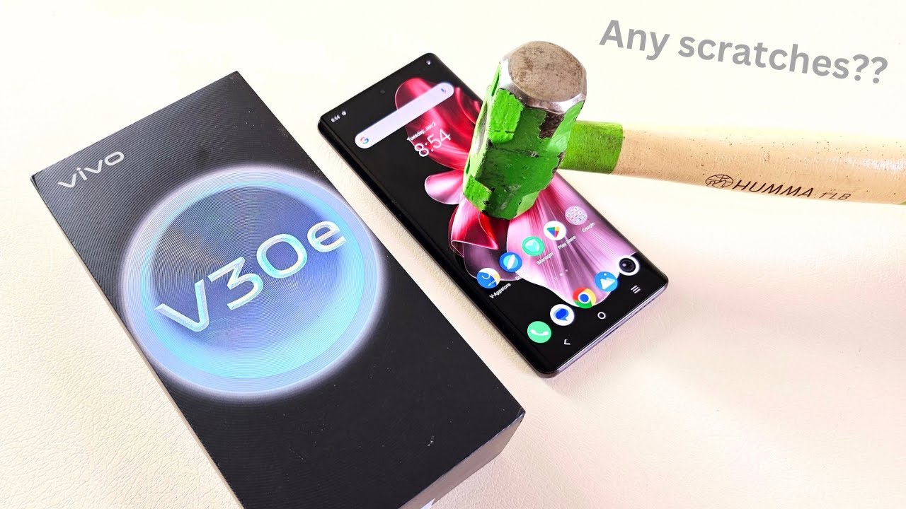 Vivo V30E 5g Screen Scratch Test