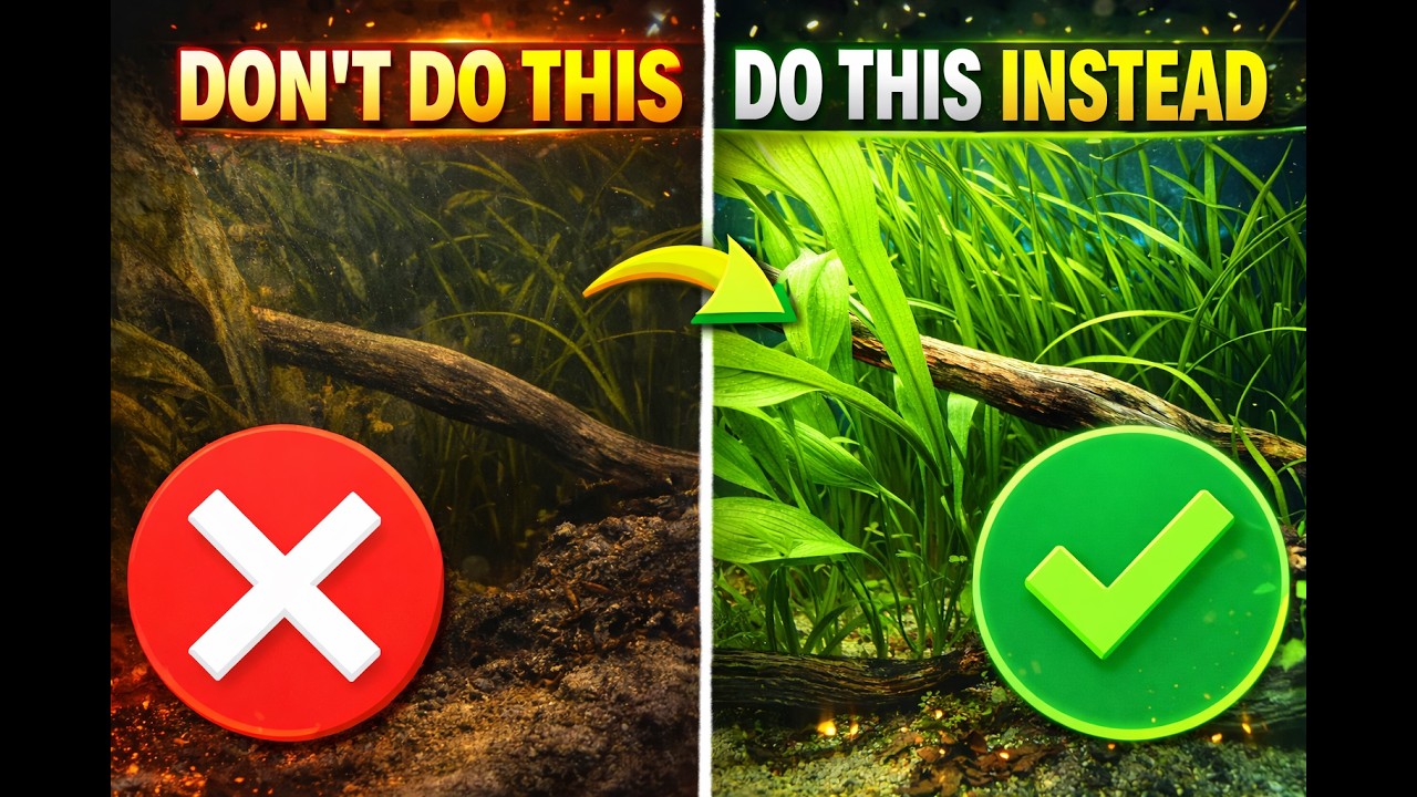 Stop Killing Your Aquarium… Do THIS Instead (Beginner Setup Guide)