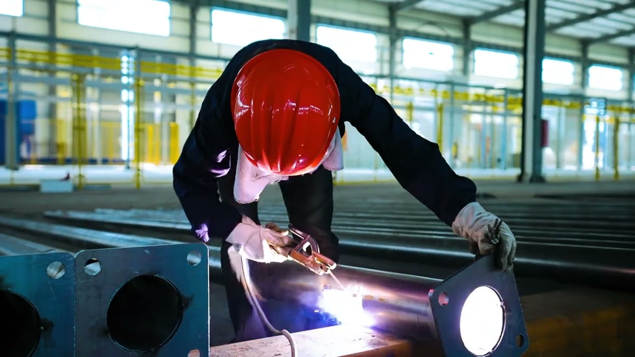 street light pole manufacturing process from Tiangxiang Electric Group