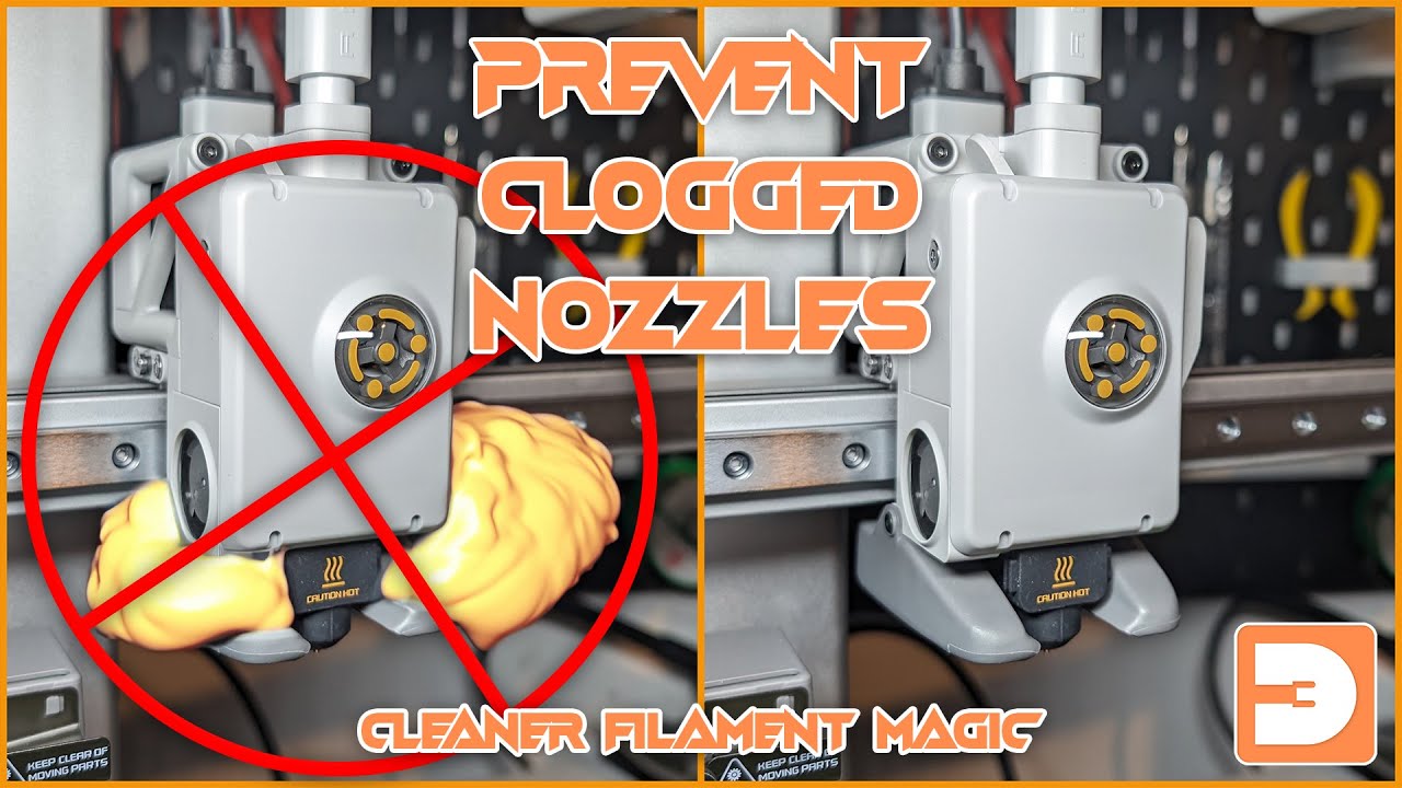 Prevent clogged nozzles: Cleaning Filament Magic