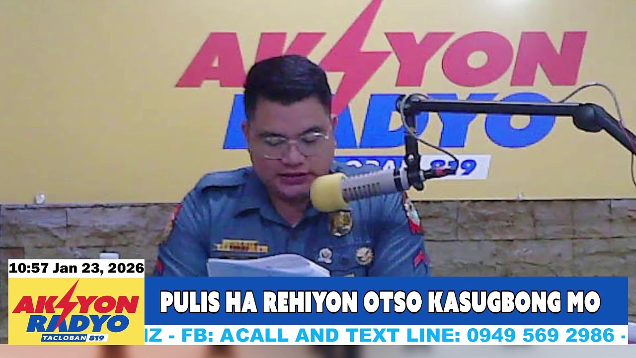 PULIS HA REHIYON OTSO KASUGBONG MO | JANUARY 23, 2026
