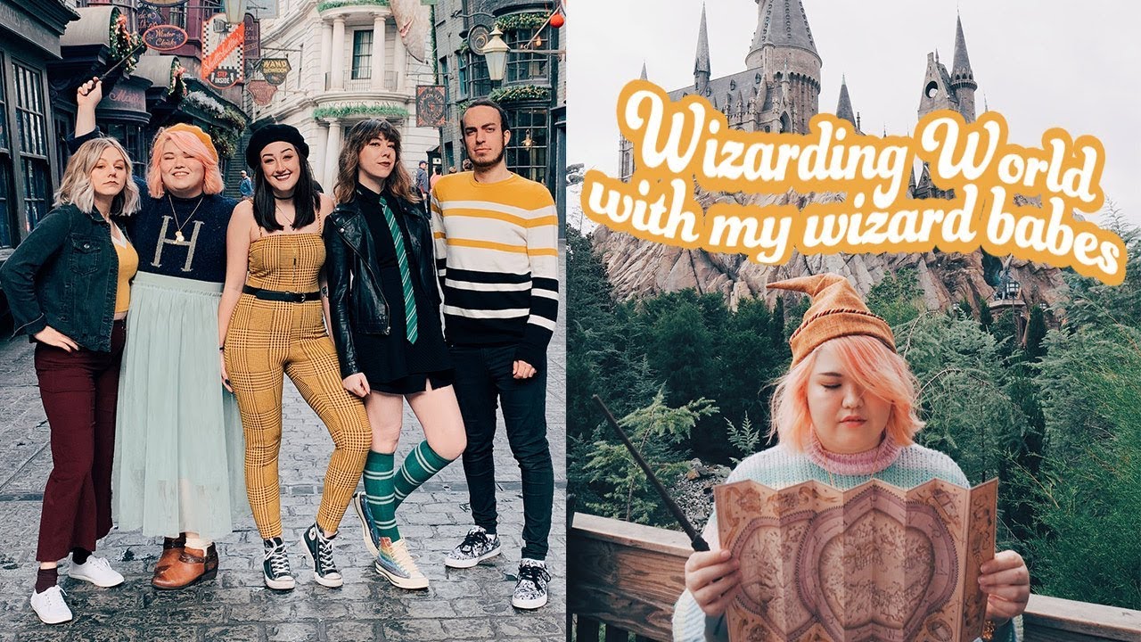 christmas at hogwarts ⚡️ wizarding world of harry potter vlog