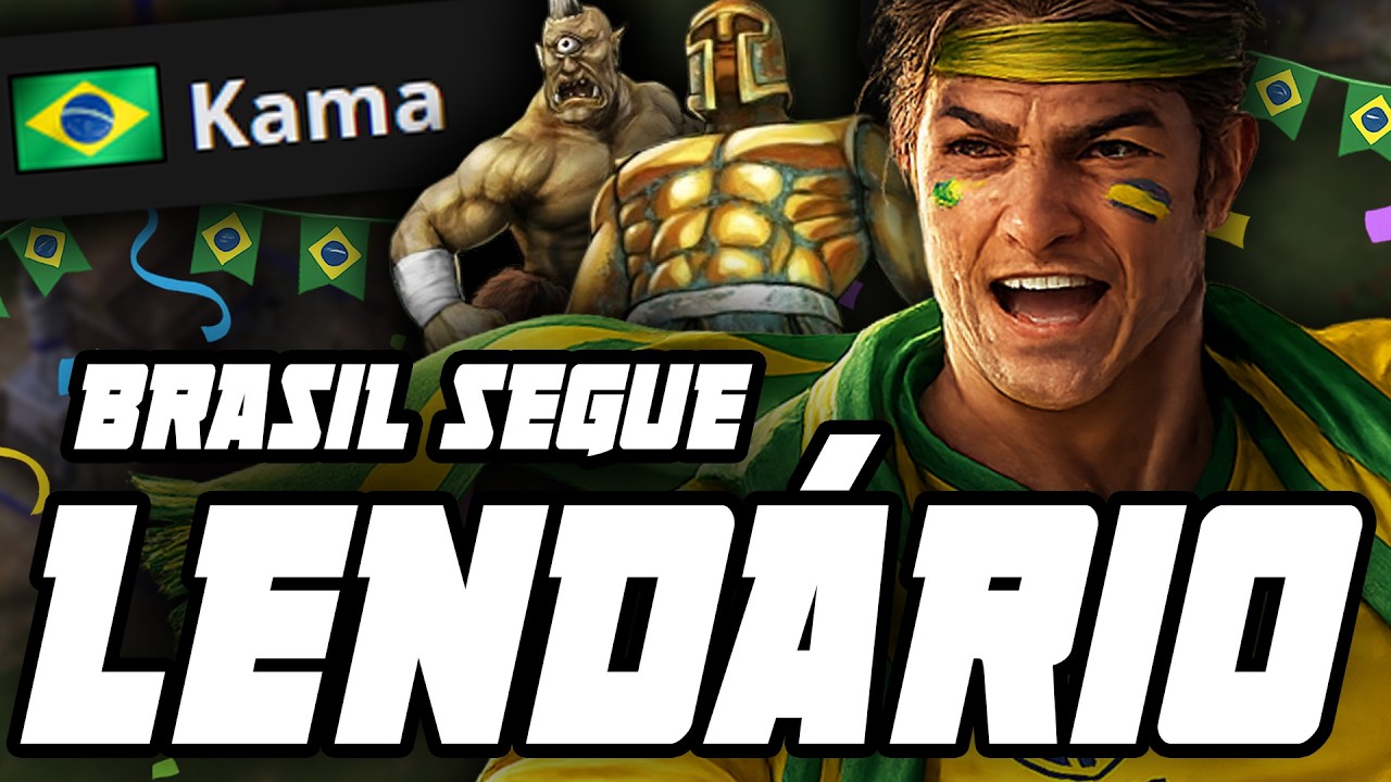 AGE OF MYTHOLOGY RETOLD: BRASIL MONSTRUOSO! Kama vs. Garnath | AOM Pandora's Box 2 Qualify