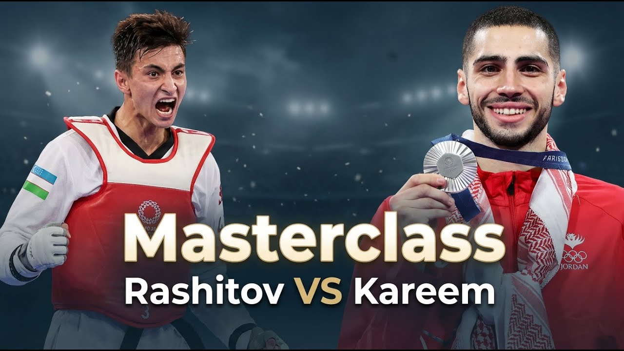 Rashitov vs Kareem fight analysis | MASTERCLASS  ep01 - Analyzing Taekwondo | #taekwondo #grandprix