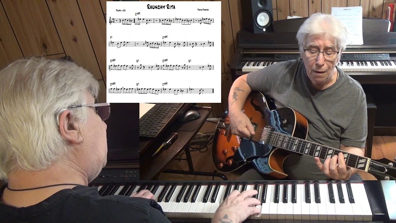 Raunchy Rita - Funk guitar & piano cover ( Frank Foster )