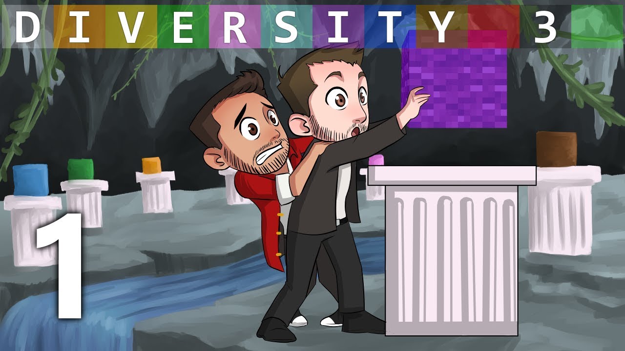 Minecraft CtM: Diversity 3 - Episode 1 - PARKOUR!