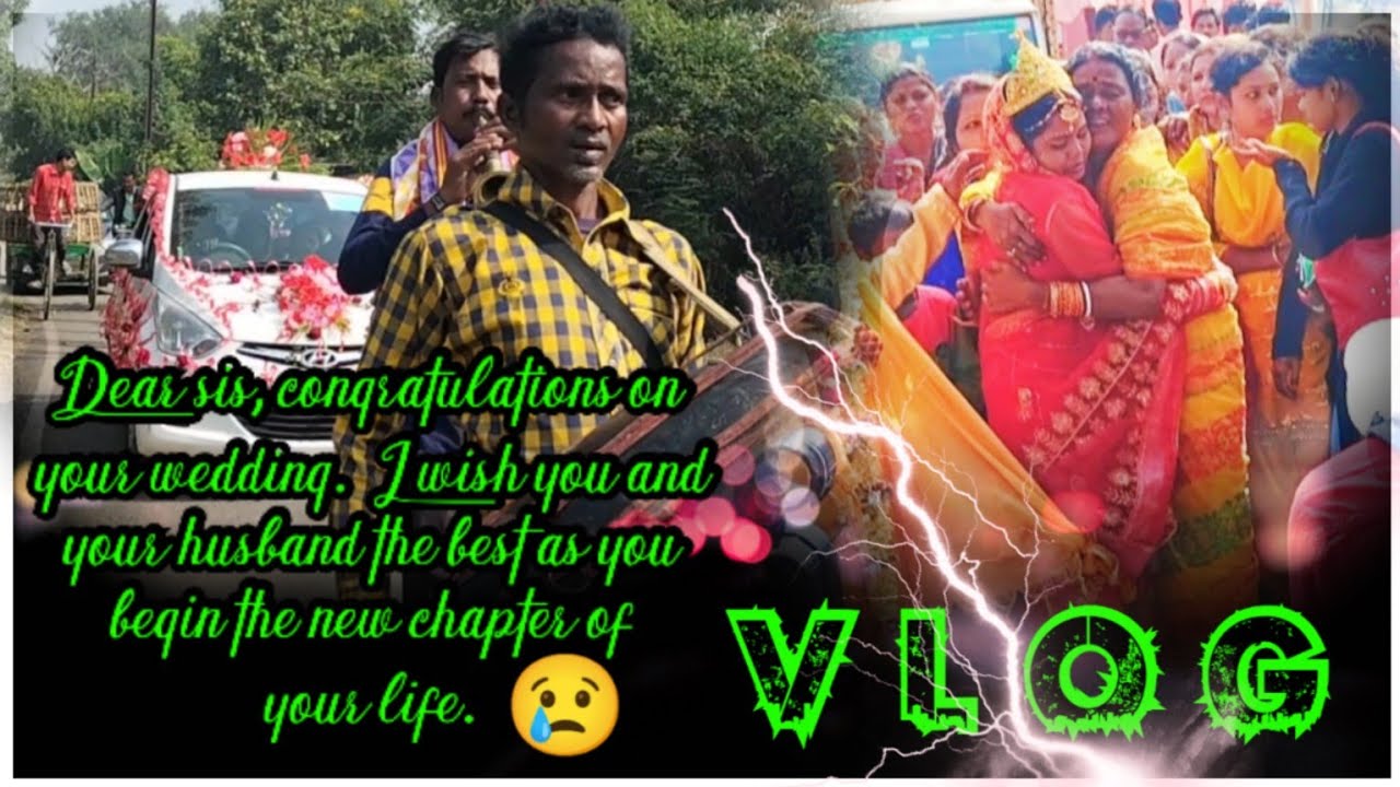 Sister's Vidai Blog😢 | Father explaining to his Daughter 😢 about her new life | My first vlog.
