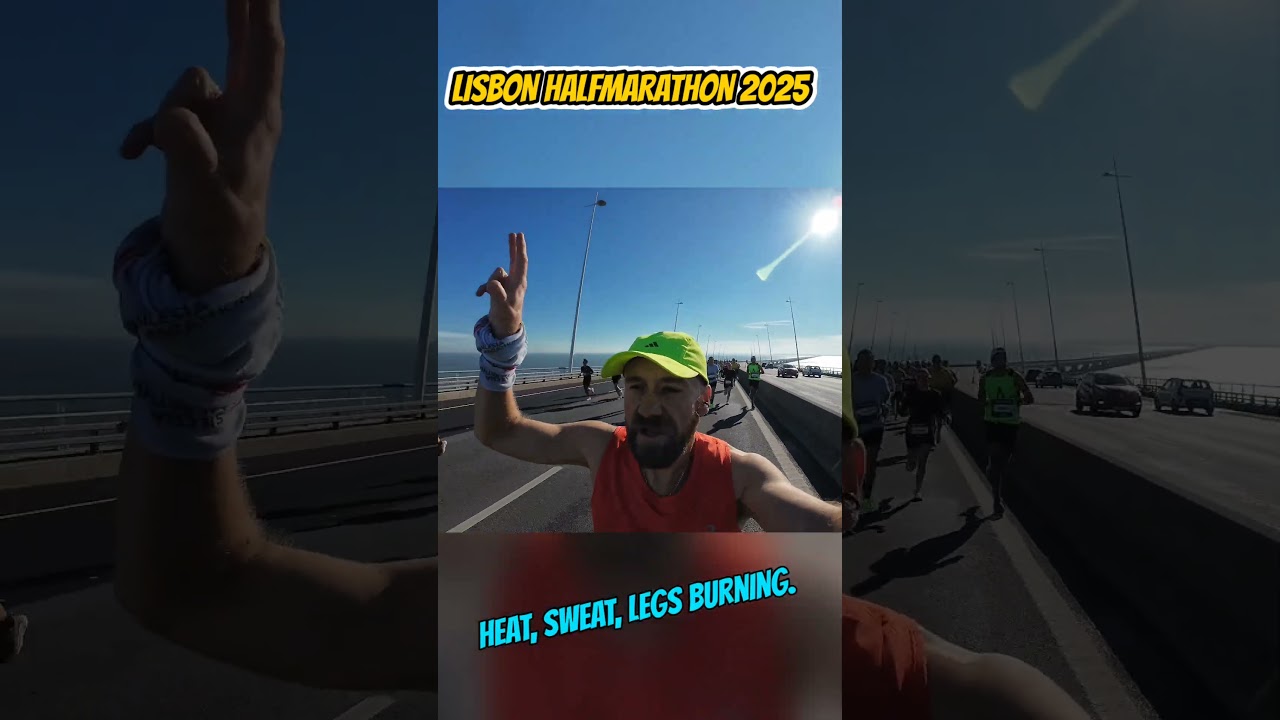 Lisbon Halfmarathon 2025 #bieganie #run #running #bieg #21k #lisbon #lisbonmarathon #runventure
