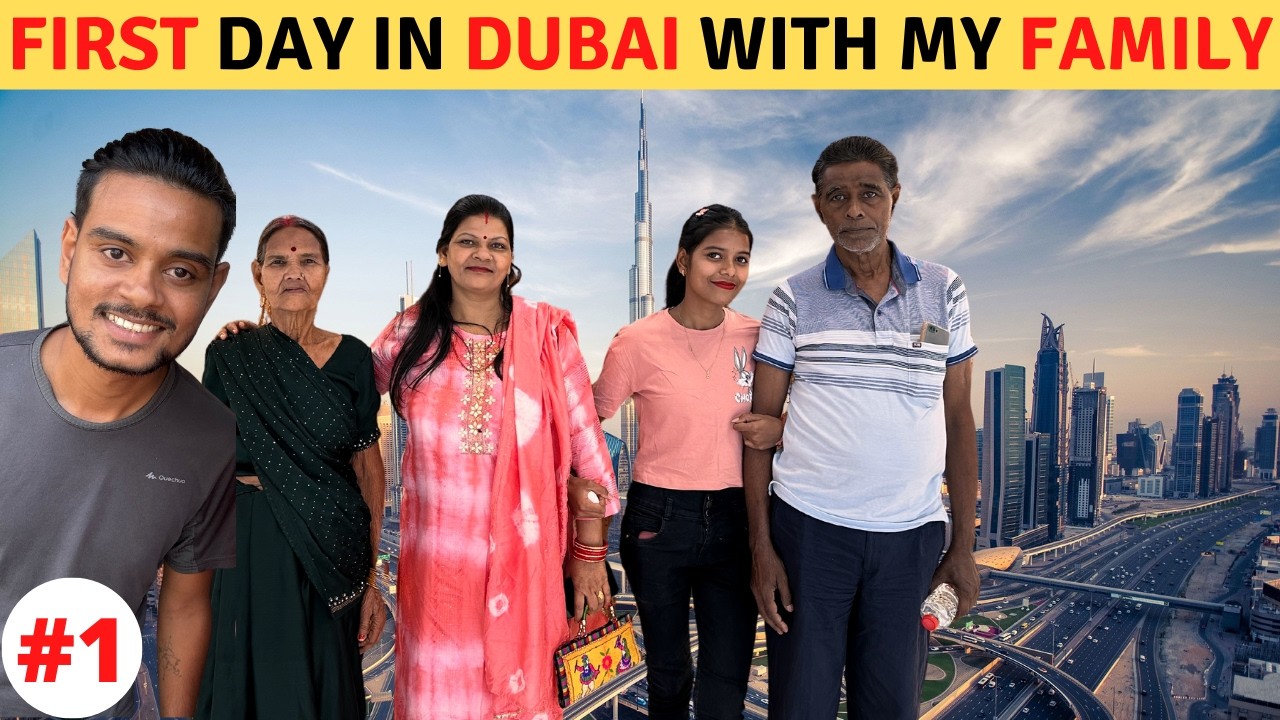 FIRST DAY IN DUBAI - BURJ KHALIFA, DUBAI MALL