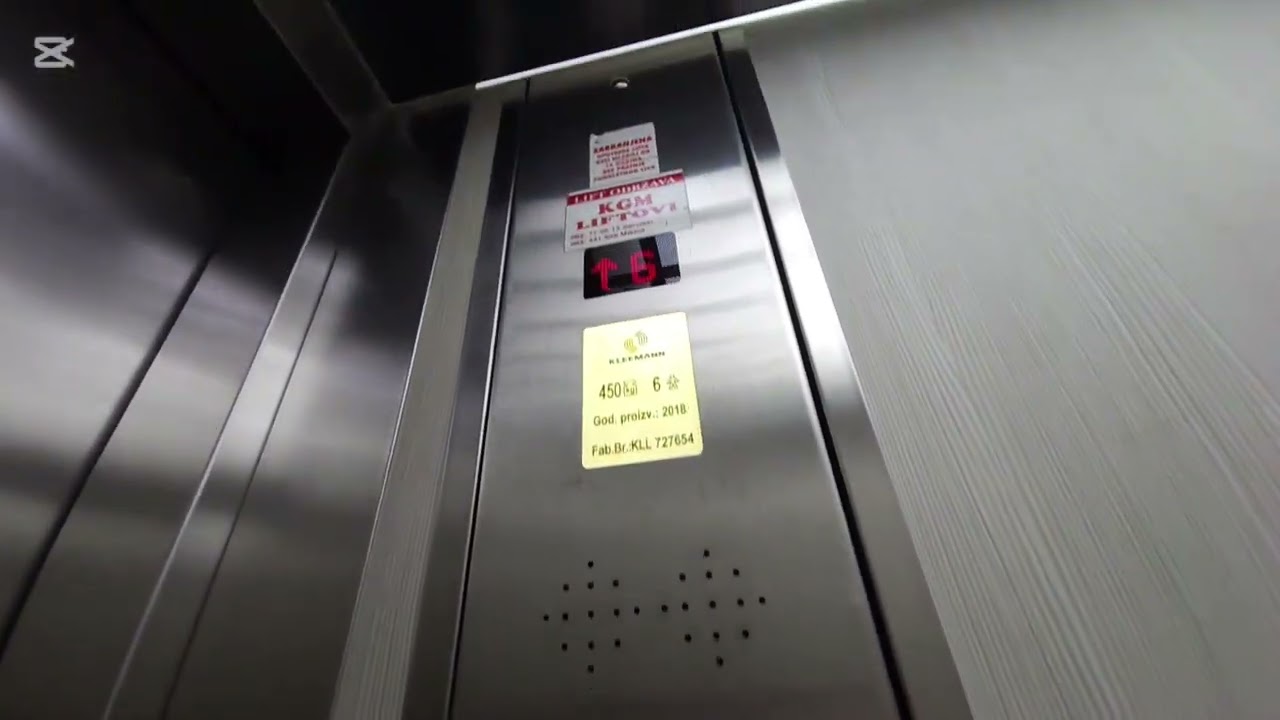 FAST KLEEMAN lift in a complex at Stane Bačanin st.