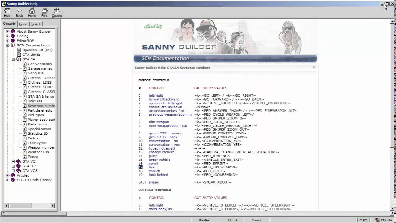 GTA San Andreas CLEO Scripting with Sanny Builder