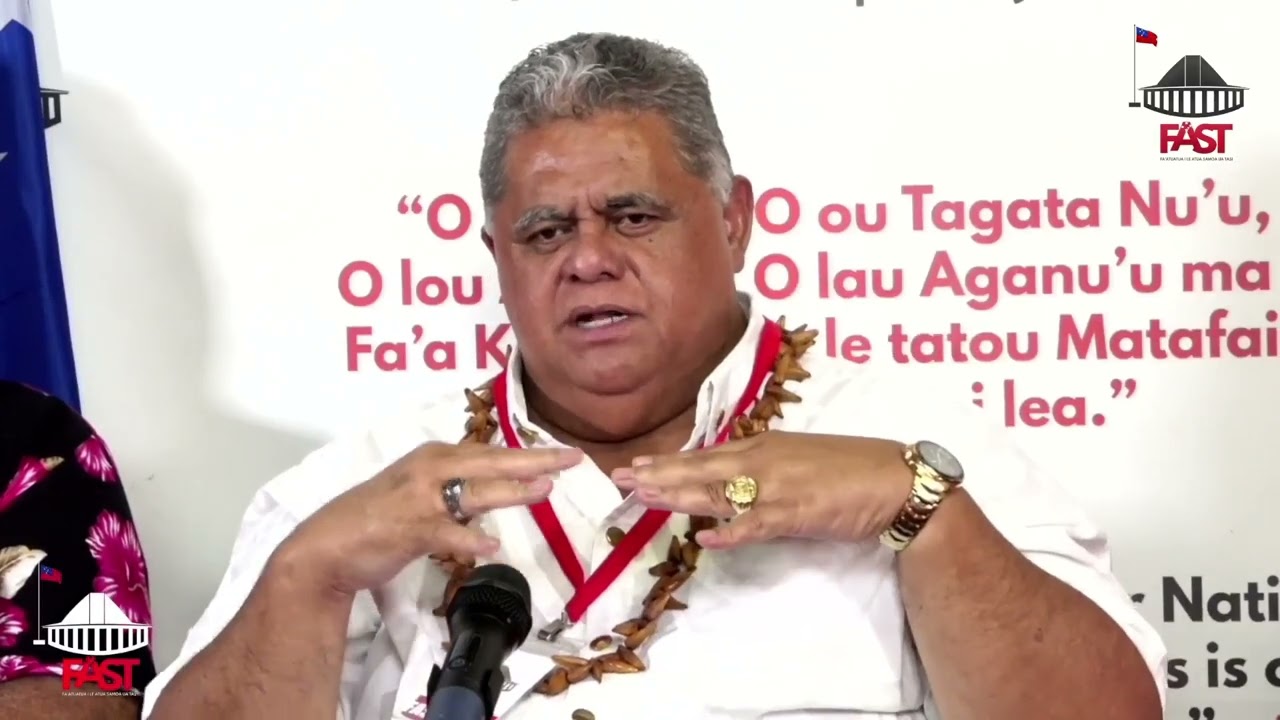 Ta'ita'i 'o le FAST Hon. La’auli Polata’ivao Schmidt ma le vasega 'o Tusitala (14 March 2025)