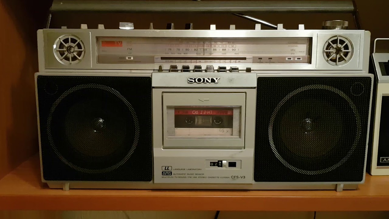Sony CFS-V3 обзор , ремонт