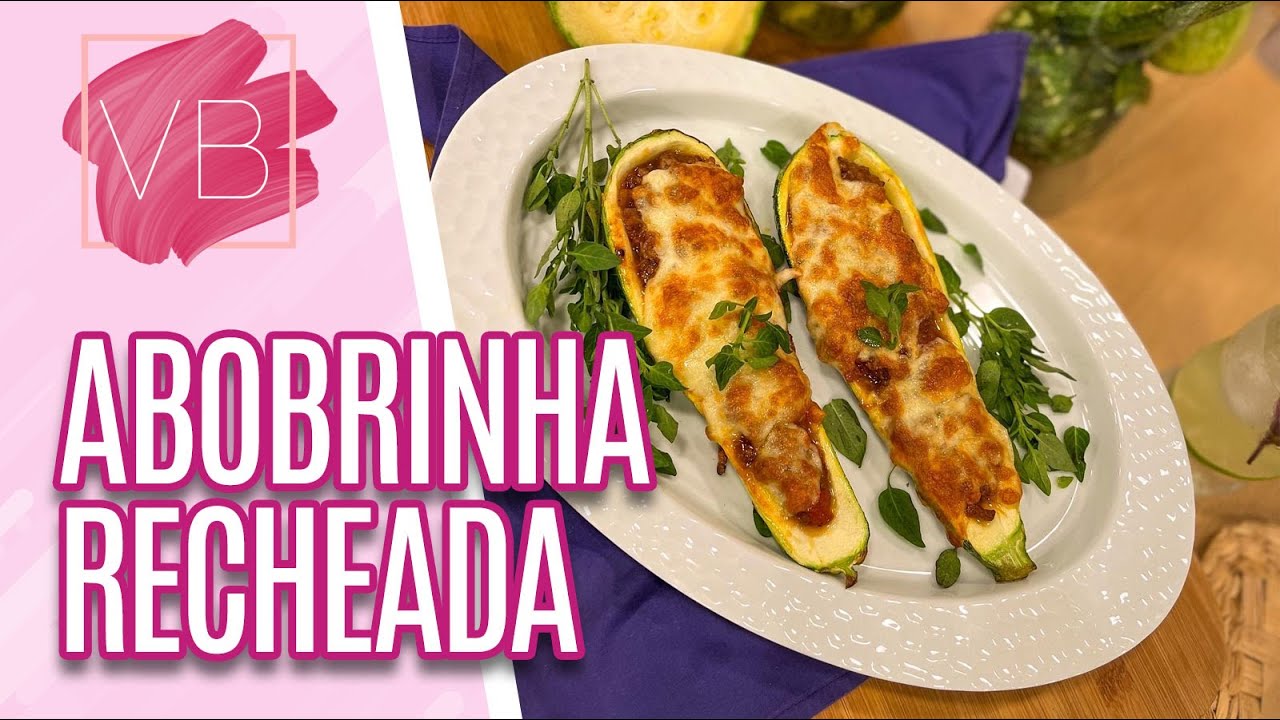 Delícias na airfryer: Abobrinha Recheada e Berinjela Glaceada Japonesa  - Você Bonita (01/04/2022)