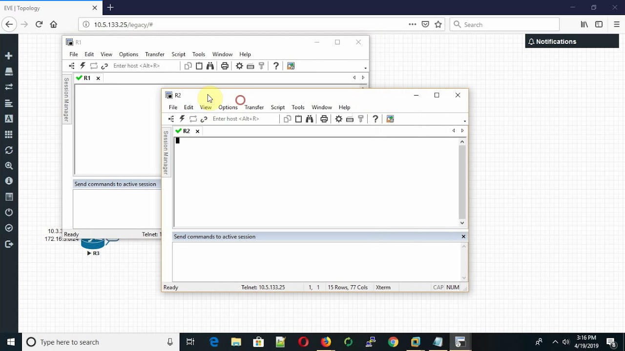 How to open SecureCRT session in New Tab instead of New Window