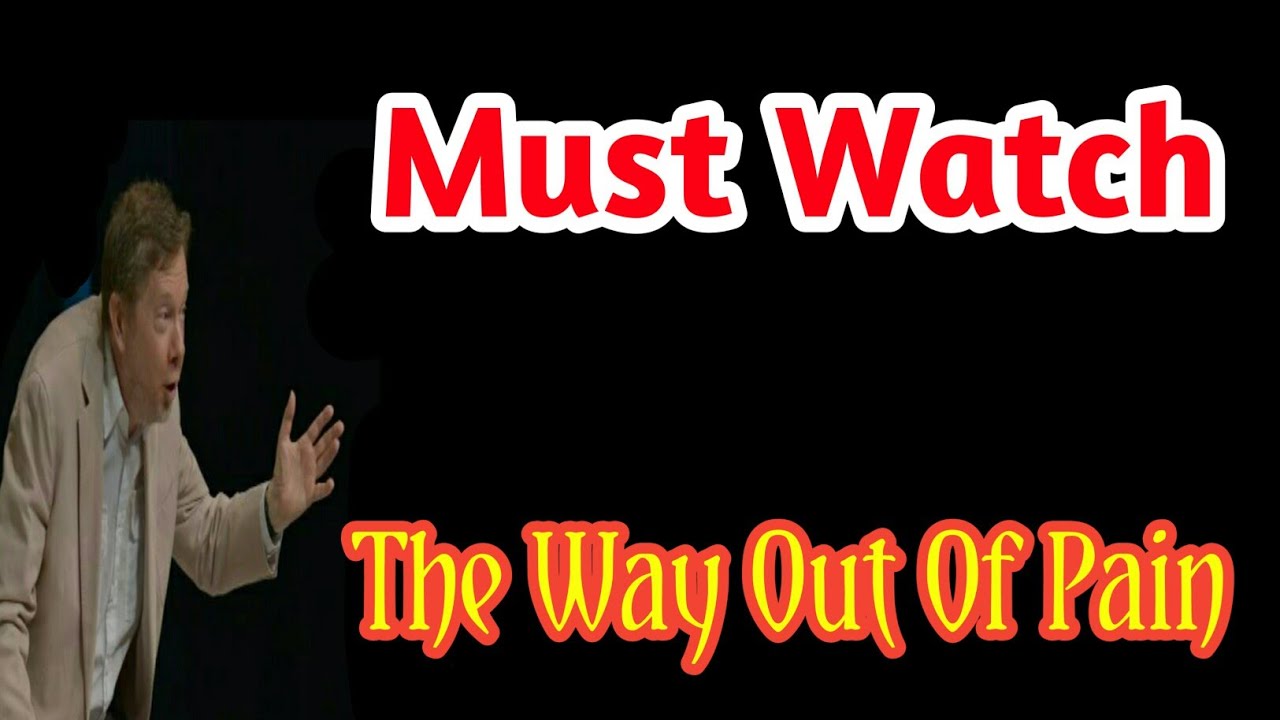 The Way Out Of Pain || Eckhart Tolle | Lifetime Experience| |